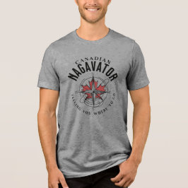 Camiseta Triblenda Nagavator Telling you where to go Compass
