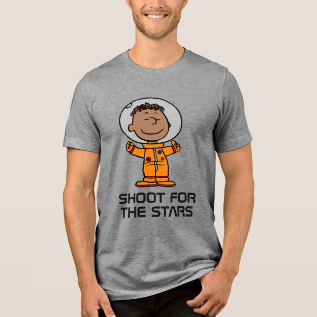 Camiseta Triblenda NASA| Astronauta de Franklin (Anverso)