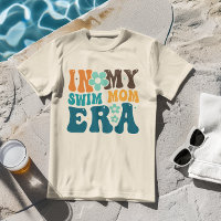 Natación Mamá Personalizada Natación Era Mamá Retr