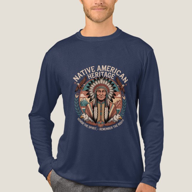 Camiseta Triblenda Native American Heritage  (Anverso)