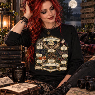 Camiseta Triblenda Naturalista Curioso Depredadores de la Noche
