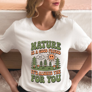Camiseta Triblenda Nature Is a Good Friend 