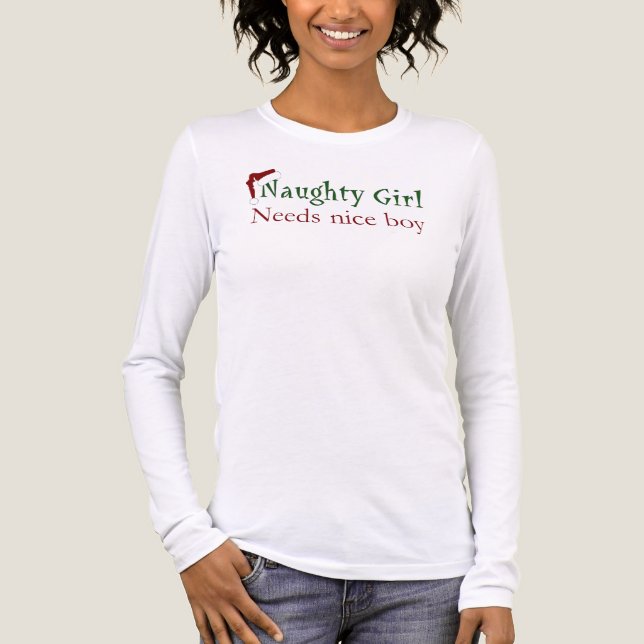 Camiseta Triblenda Naughty Girl tee (Anverso)
