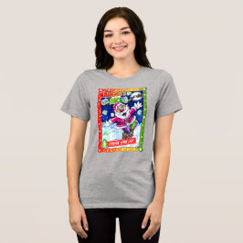 Camiseta Triblenda Naughty or nice, choose your list