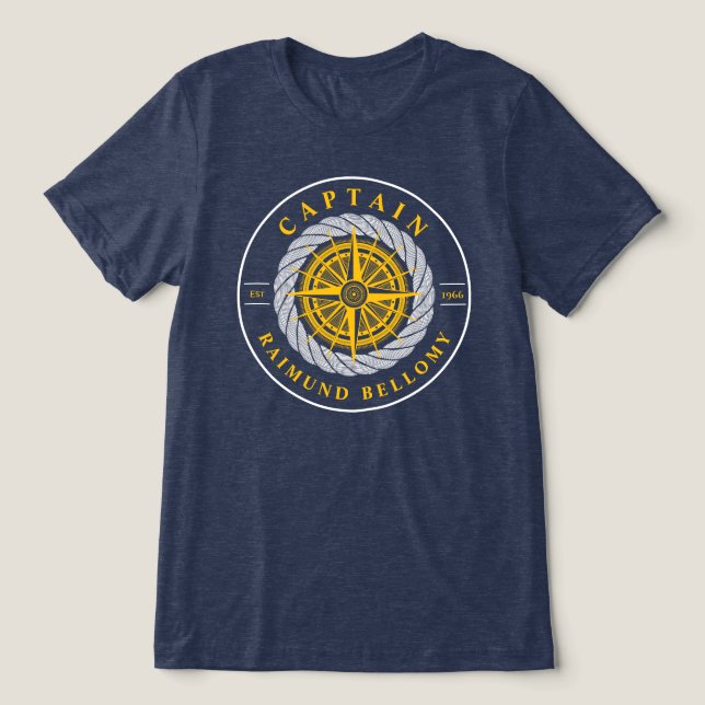 Camiseta Triblenda Navegación náutica (Diseño delantero )