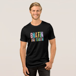 Camiseta Triblenda Navegando y Flotando – Gráfica de Vibraciones de V