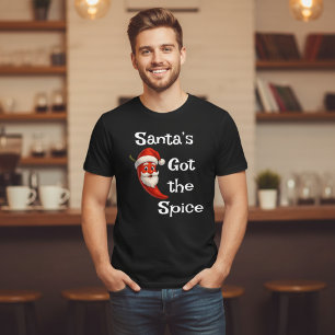 Camiseta Triblenda Navidad del Pimiento Chili Divertido
