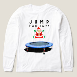 Camiseta Triblenda Navidad en trampolín