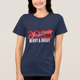 Camiseta Triblenda Navidades 2025 Merry & Bright