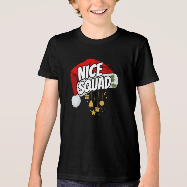 Camiseta Triblenda Navidades amables de la familia (Anverso)