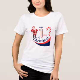 Camiseta Triblenda Navidades bebé "Mis primeros Navidades"