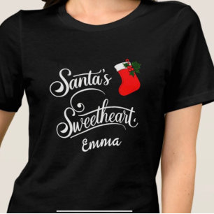 Camiseta Triblenda Navidades caligrafía el amor de Santa