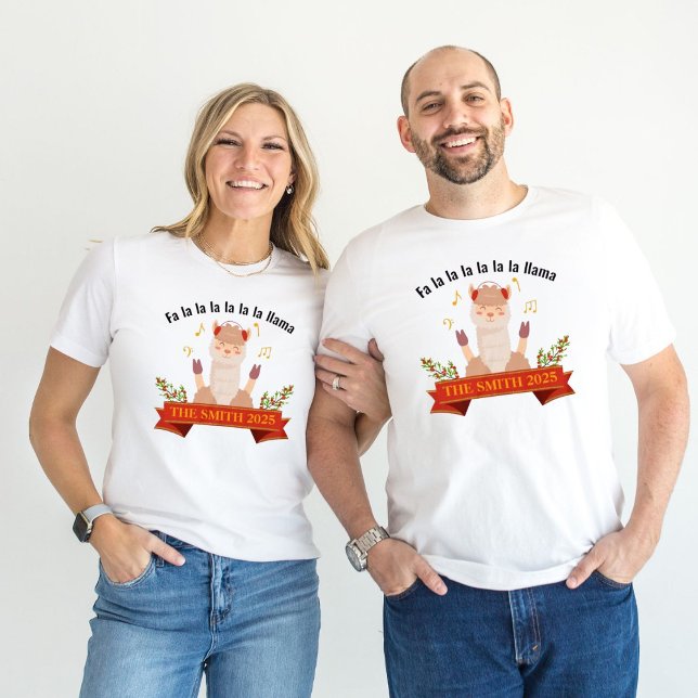 Camiseta Triblenda Navidades cantantes llaman a familia a la par de h (Subido por el creador)