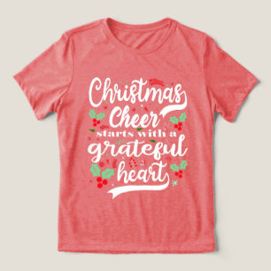 Camiseta Triblenda Navidades Cheer empieza con un Gracioso.