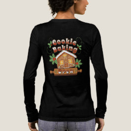 Camiseta Triblenda Navidades Cookie Baking Gingerbread House -