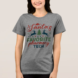 Camiseta Triblenda Navidades de farmacia Santa Favorita
