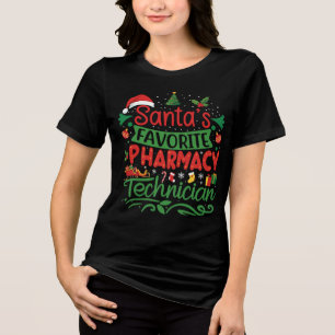 Camiseta Triblenda Navidades de farmacia Santa Favorita