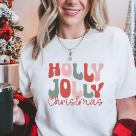 Camiseta Triblenda Navidades de Holly Jolly