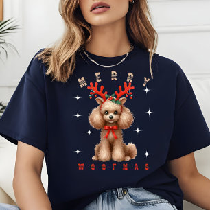 Camiseta Triblenda Navidades de Merry Woofmas