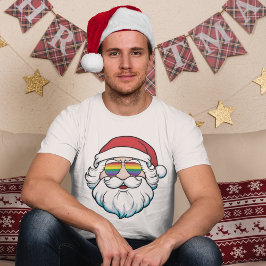 Camiseta Triblenda NAVIDADES de moda del Guay del Orgullo Gay LGBT