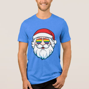 Camiseta Triblenda NAVIDADES de moda del Guay del Orgullo Gay LGBT