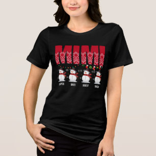 Camiseta Triblenda Navidades de nombres personalizados Mimi