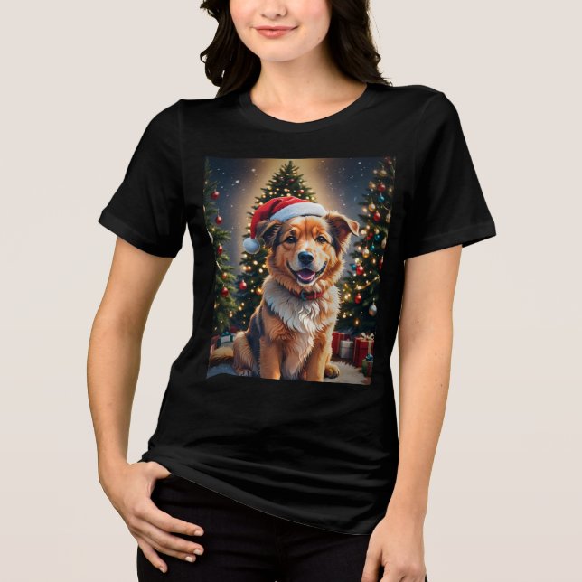 Camiseta Triblenda Navidades de oro (Anverso)
