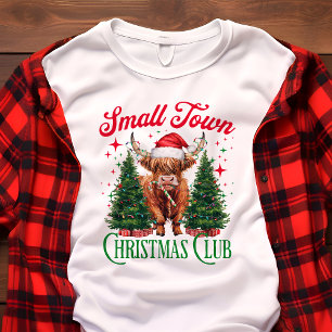 Camiseta Triblenda Navidades de pueblo pequeño Club vacaciones en vac