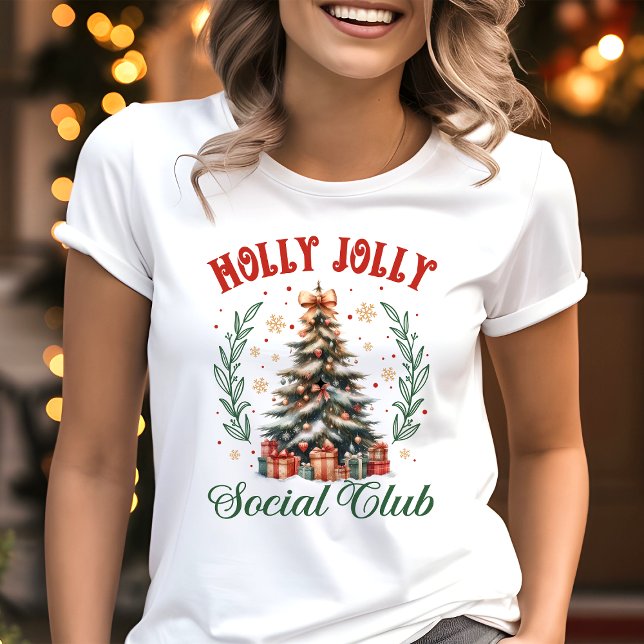 Camiseta Triblenda Navidades del Club Social Holly Jolly (Subido por el creador)