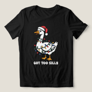 Camiseta Triblenda Navidades demasiado tontos se burlan de Santa Humo