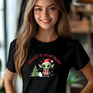 Camiseta Triblenda Navidades extranjeros de Merry X-plour