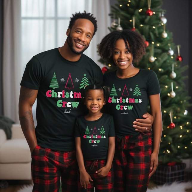 Camiseta Triblenda Navidades familiares coincidentes (Subido por el creador)