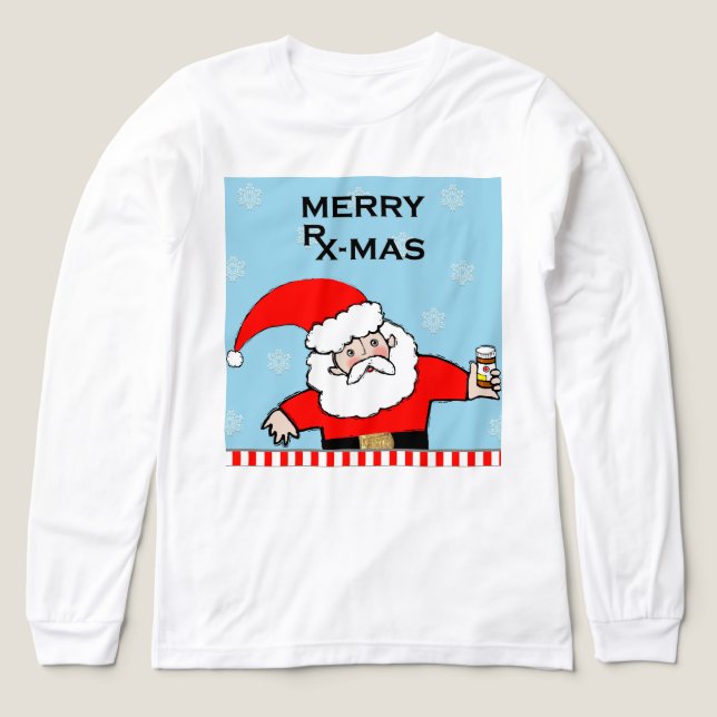 Camiseta Triblenda Navidades farmacéuticos (Diseño frontal)