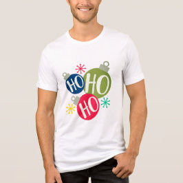 Camiseta Triblenda Navidades festivos Ho Ho Ho Ho Xmas Matanza famili