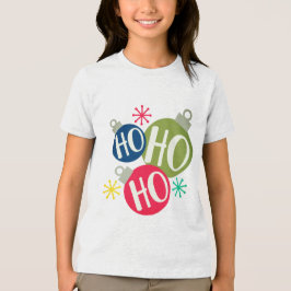 Camiseta Triblenda Navidades festivos Ho Ho Ho Ho Xmas Matanza famili