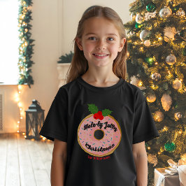 Camiseta Triblenda Navidades Funny Donut Wreath Personaliza