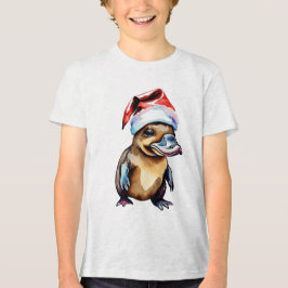Camiseta Triblenda Navidades lindos platypus
