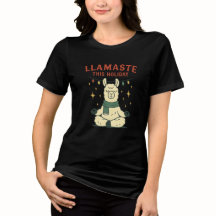 Navidades llaman Shirt - Llamaste al feriado Zen T