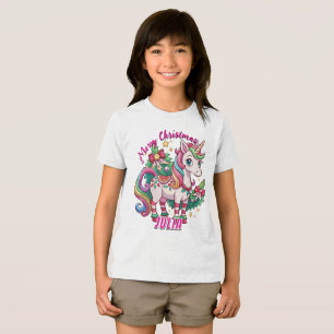 Camiseta Triblenda Navidades mágicos adoran a niños de regalo de Unic
