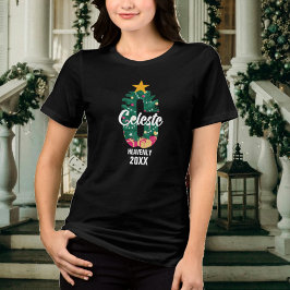 Camiseta Triblenda Navidades Monogramados C Nombre Significado