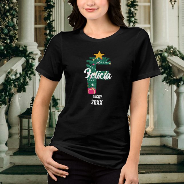Camiseta Triblenda Navidades Monogramados De La Matanza Inicial (Subido por el creador)