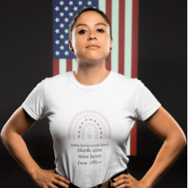 Camiseta Triblenda Navidades Profesor Gracias a regalo Hero personali