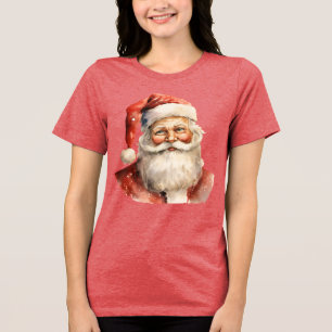 Camiseta Triblenda Navidades Retro Santa Claus
