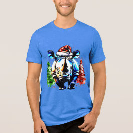 Camiseta Triblenda Navidades rinocerontes lindos