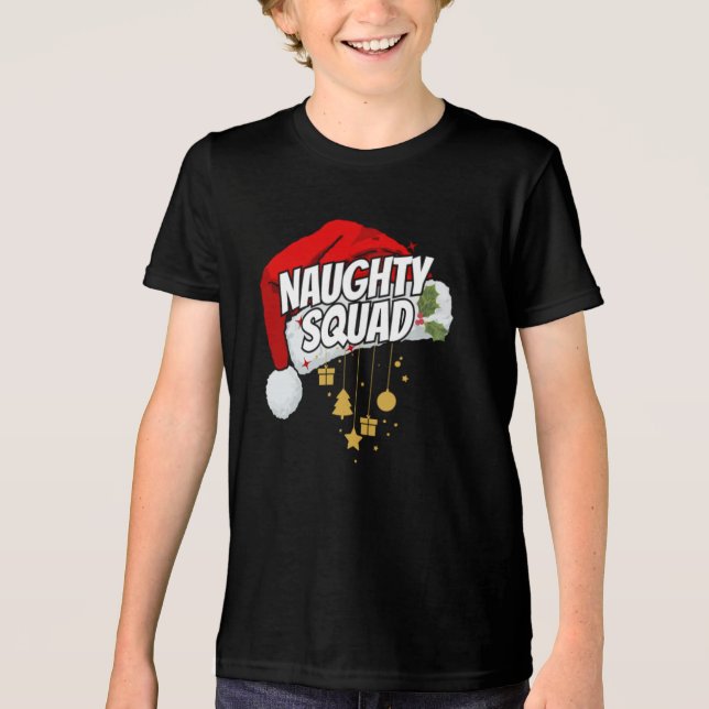 Camiseta Triblenda Navidades traviesos de la familia (Anverso)