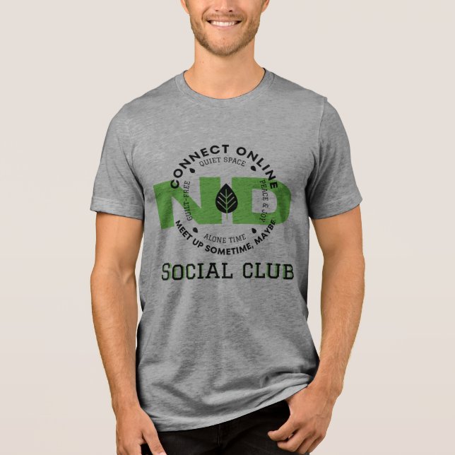 Camiseta Triblenda ND Social Club (Anverso)