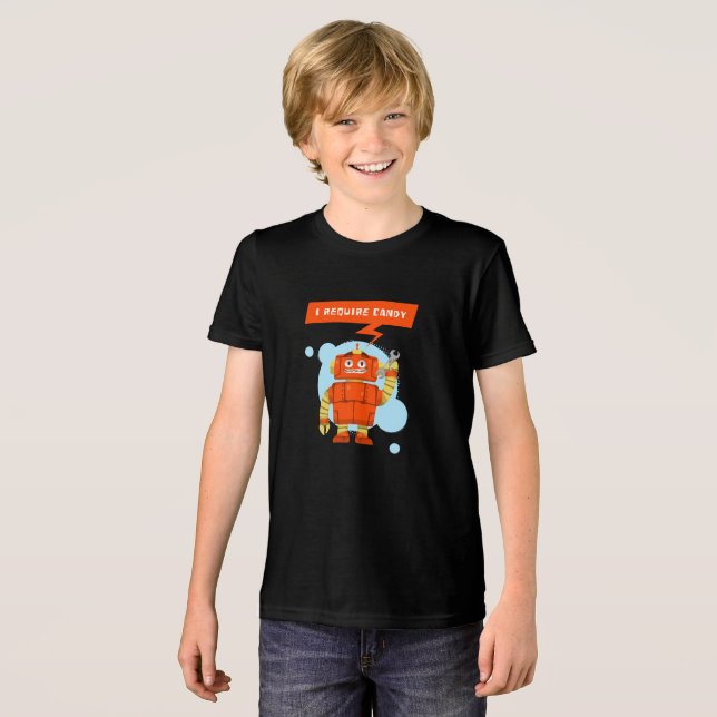Camiseta Triblenda Necesito dulces (Anverso Completo)