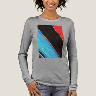 Camiseta Triblenda Negro Rojo Y Azul 312