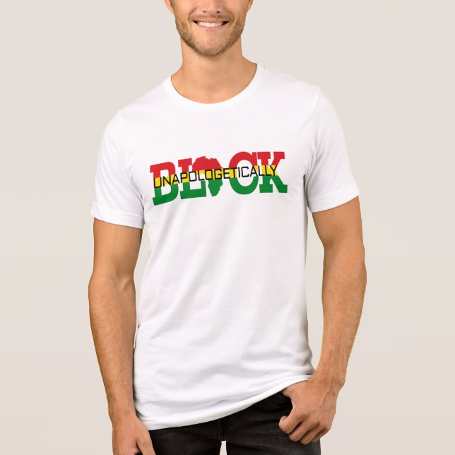 Camiseta Triblenda Negro sin disculpas      (Anverso)