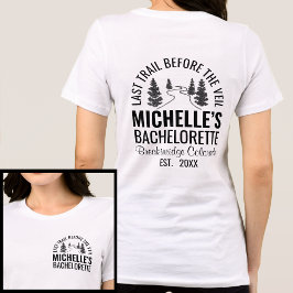 Camiseta Triblenda Negro y Blanco Moderno Último Sendero Antes del Ve